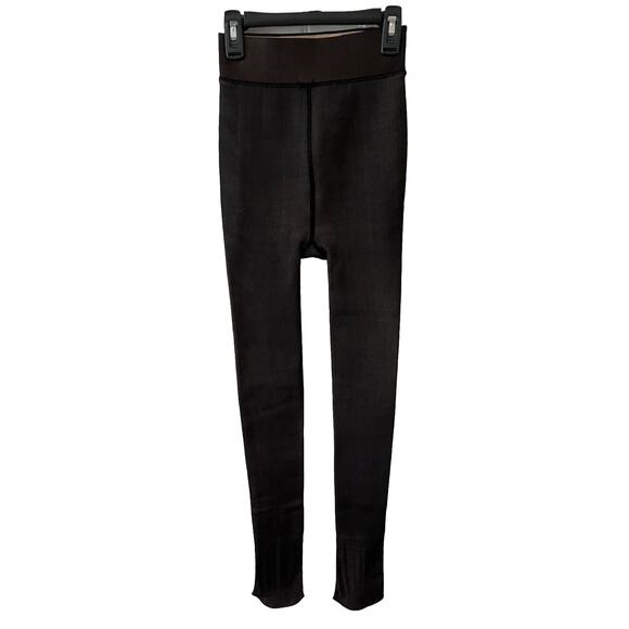 Women Winter Autumn Outdoor Legs Fake Translucent Warm Fleece Pantyhose Stocking - Picture 2 of 12